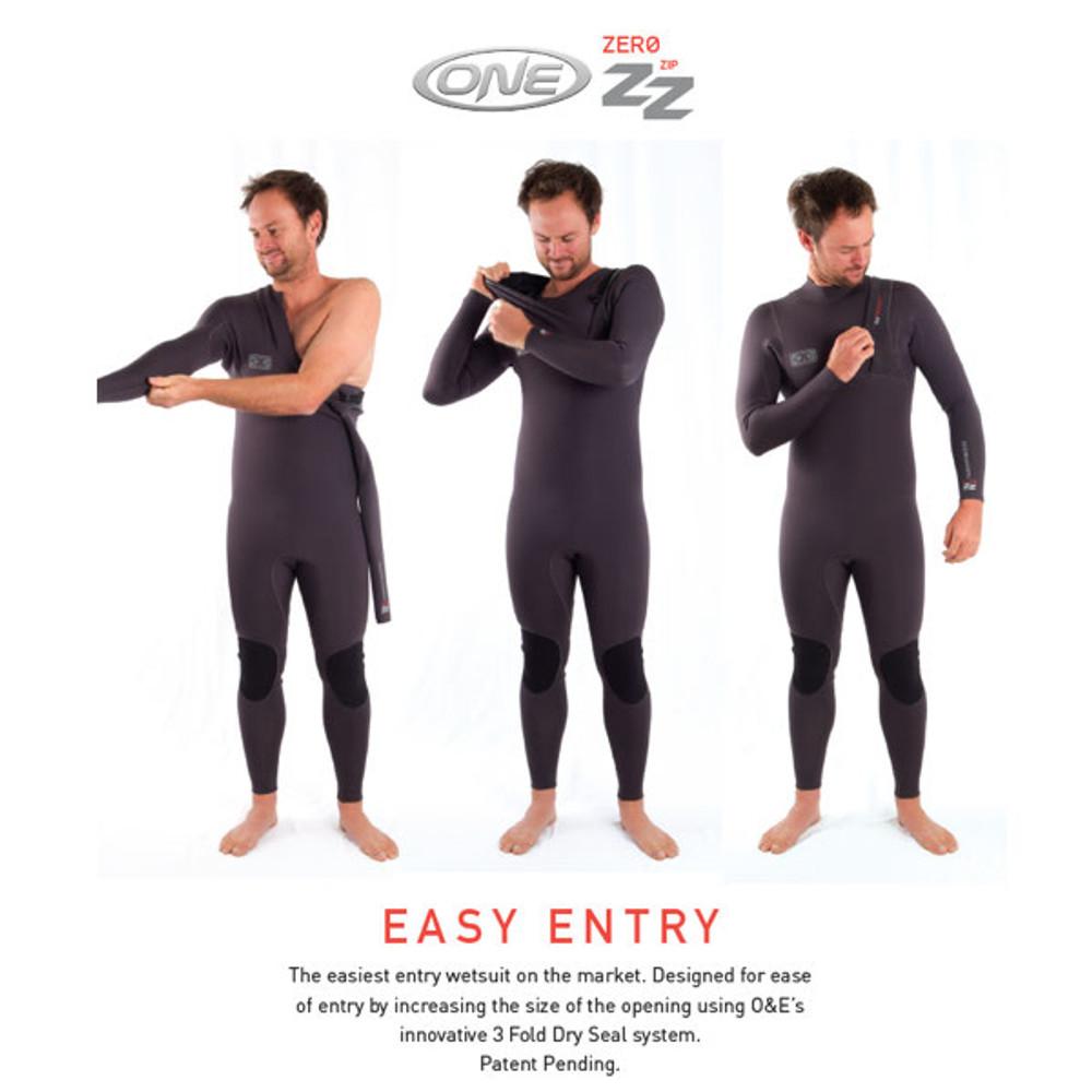 Zero Zip Steamer 3:2mm | Full Surfing Wetsuit | Mens | Deep Navy | Ocean and Earth